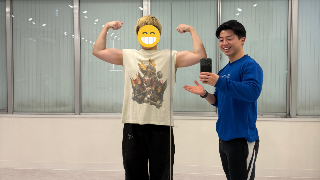 Photos with customers